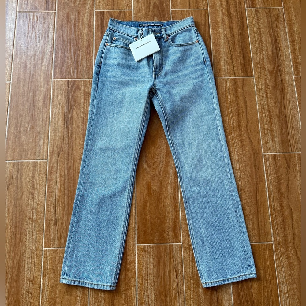 Alexander Wang Stovepipe high rise jeans size 25